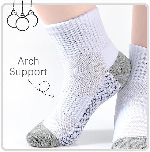 Coziwill Kids Ankle Socks 12 Pairs for All Seasons