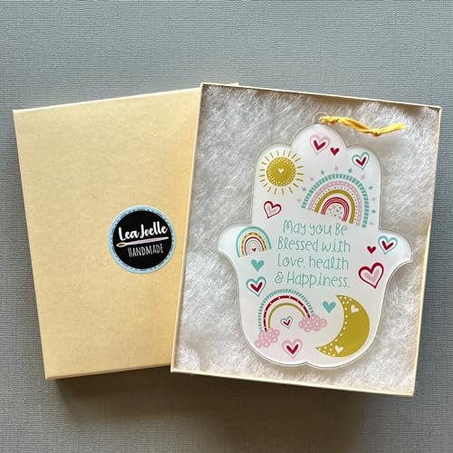 Lea Joelle Hamsa Wall Hanging with Bow