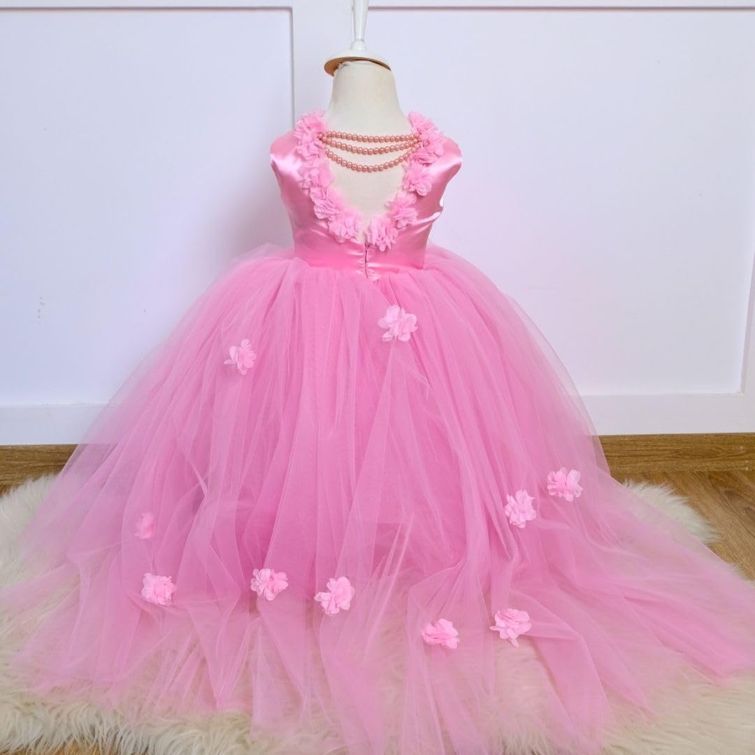 Rebecca Pearl Toddler Flower Girl Dress - Pink 2T
