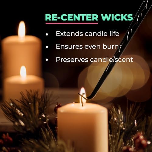 VViViD 3 in 1 Candle Accessory Set