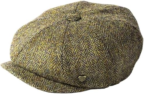 Failsworth Baker Boy Cap in Pattern 2013 - Brown Large