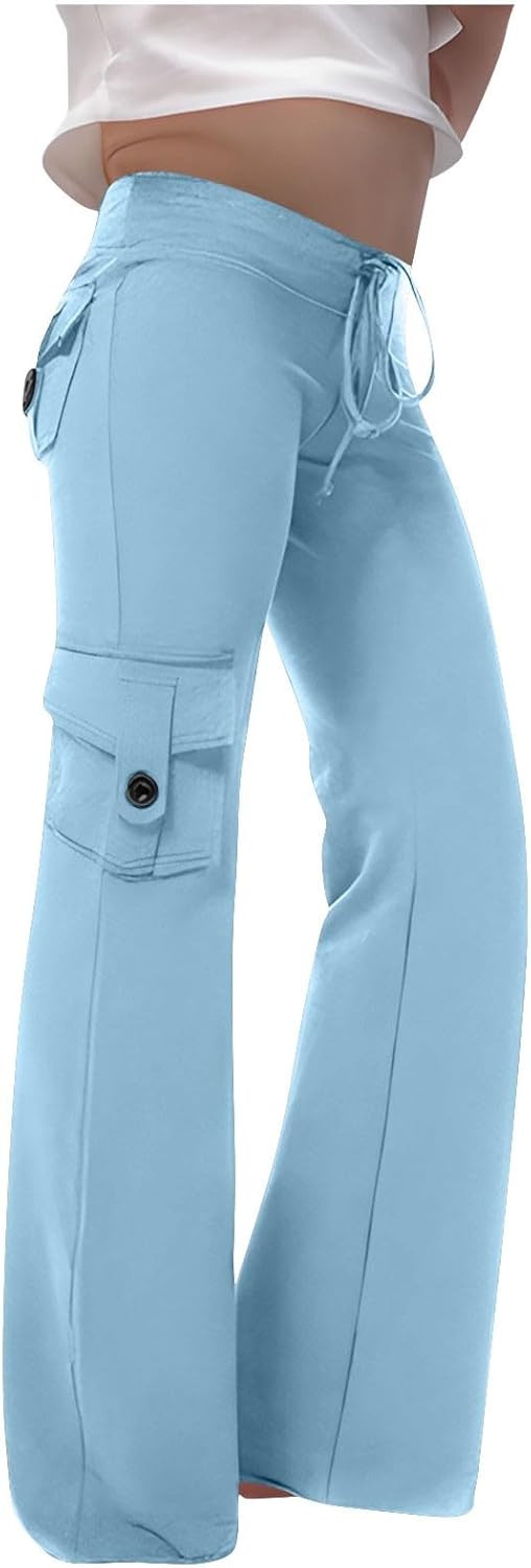 Toddler Girls High Waisted Yoga Pants with Pockets