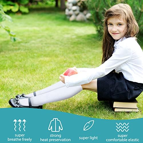 Janmercy 12 Pair Girls Knee High Breathable Socks