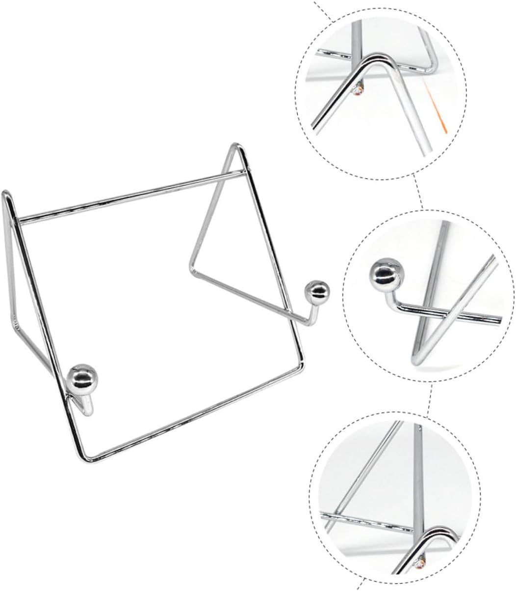 PRETYZOOM Adjustable Stainless Steel Easel Stand for Tablets and Books