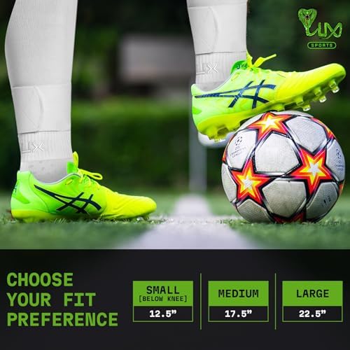 LUX Soccer Sleeves with Guard Stays for Men and Boys