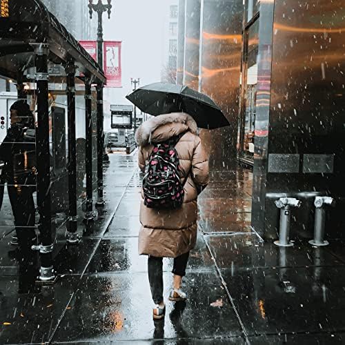 NPCQUN Windproof Travel Umbrella - Compact Lightweight Automatic