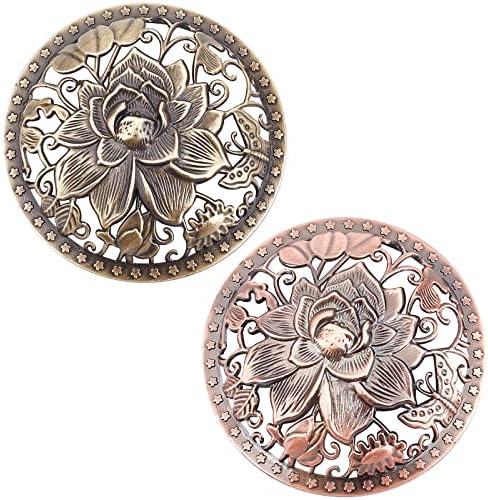 GORGECRAFT 2PCS Lotus Scented Candle Covers