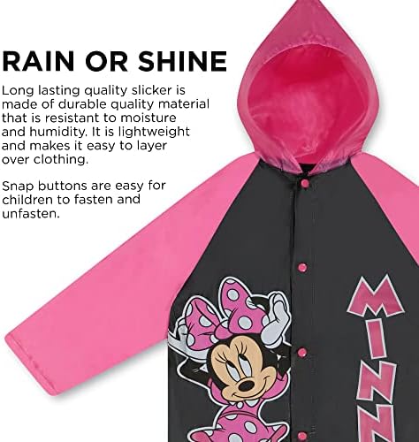Disney Kids Umbrella and Slicker Set for Ages 2-7