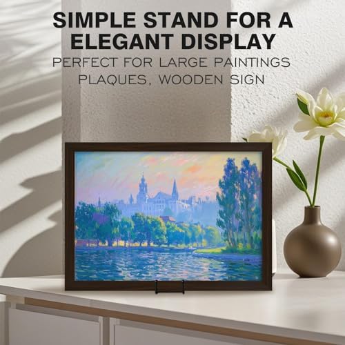 FENYUAN 3 Pack 4 Inch Plate Holders Metal Easels