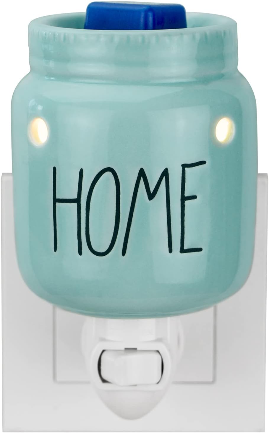 STAR MOON Ceramic Wax Melt Warmer with Macaron Blue