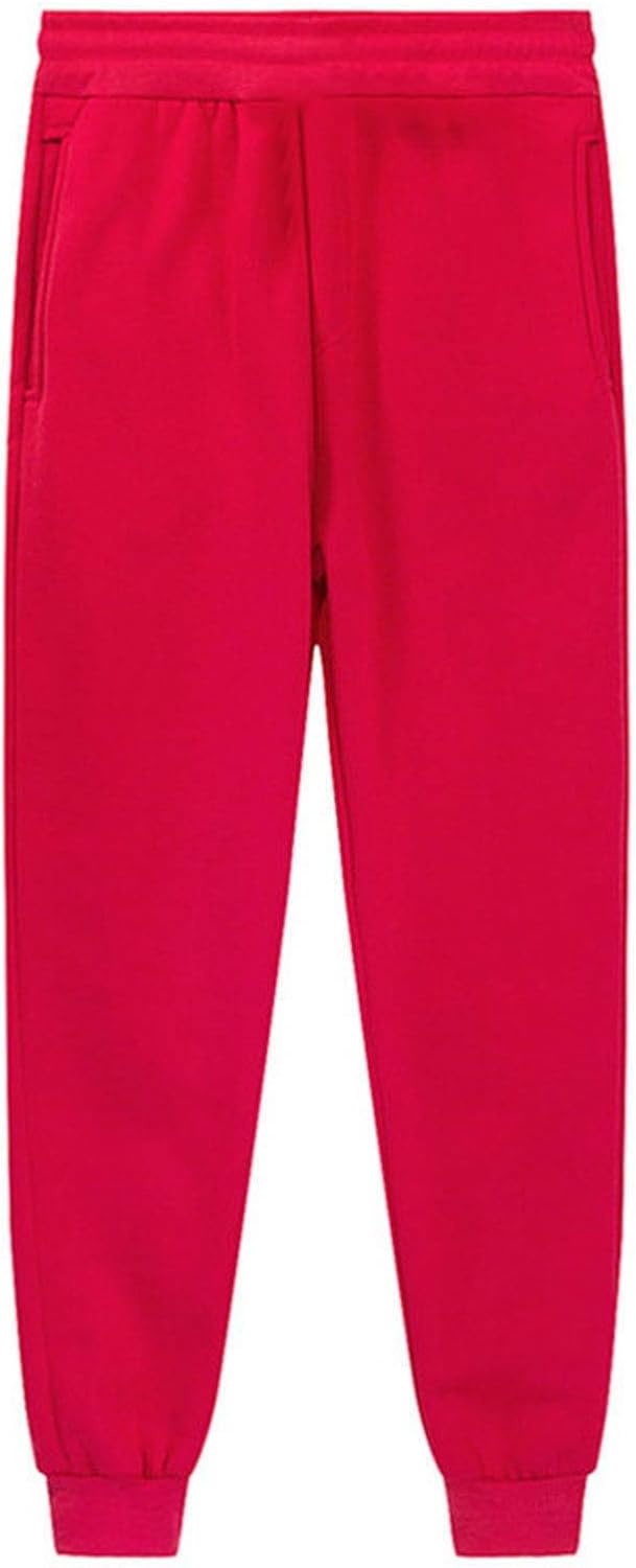 Kids Spring Sweatshirt Sweatpants Set for Girls Boy Red