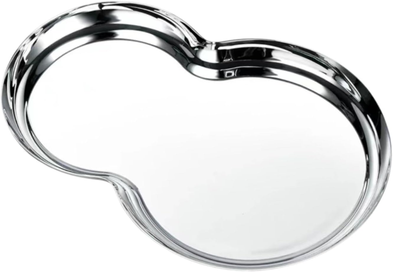 Stainless Steel Elegant Serving Tray for Dessert and Decor