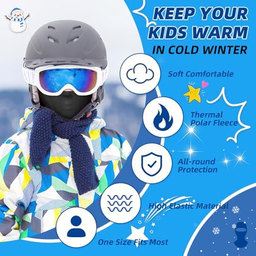 ICOCOPRO Kids Balaclava Windproof Thermal Face Mask