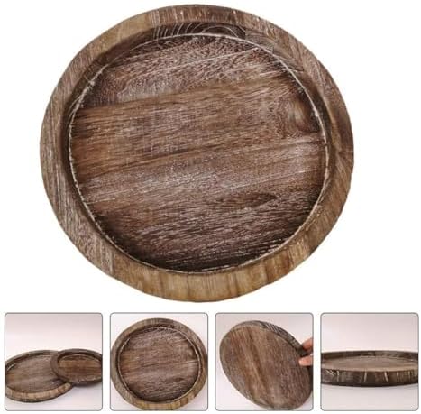 ROBAUN Home Storage Box Wooden Tray with Cute Animal Design