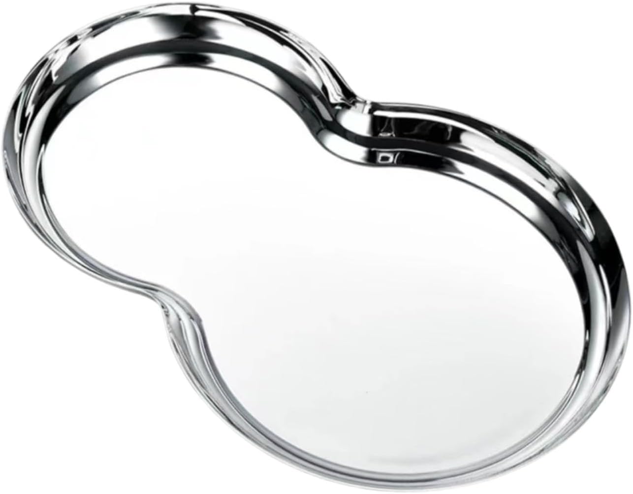Stainless Steel Elegant Serving Tray for Dessert and Decor