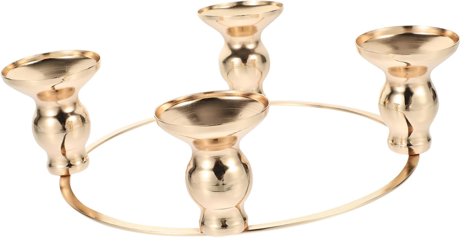 DIY Advent Candle Ring for Christmas Decor