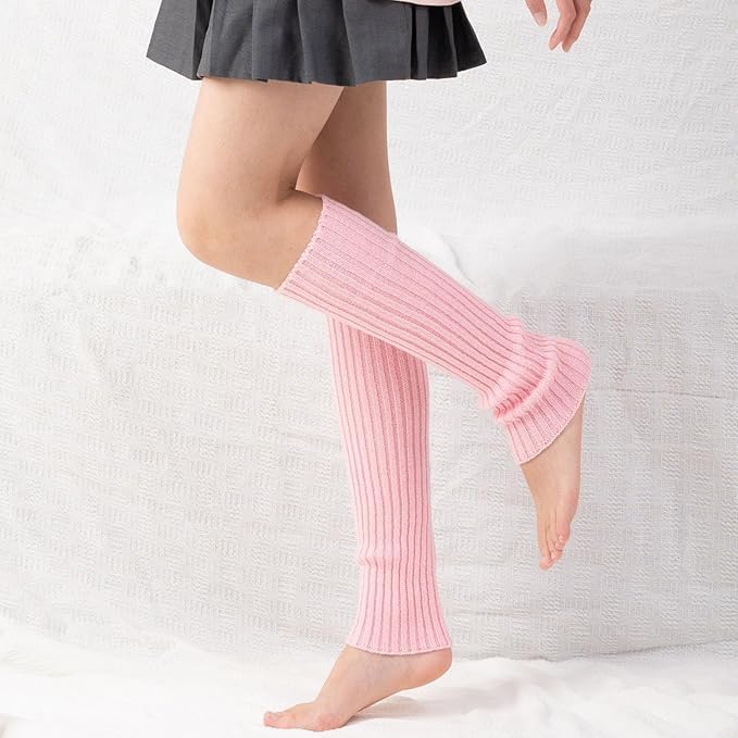 Guojanfon Leg Warmers for Girls Winter Yoga Dance