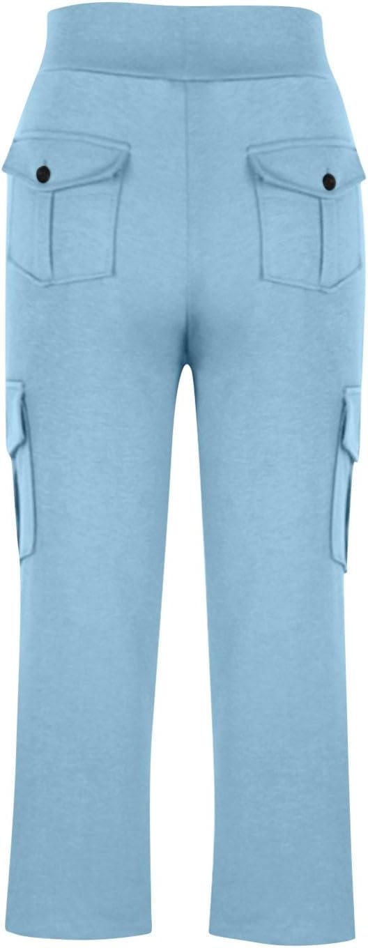 Toddler Girls High Waisted Yoga Pants with Pockets