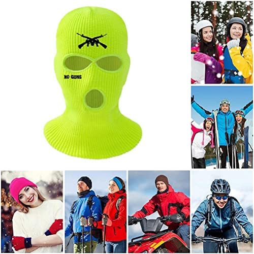 3 Hole Ski Mask Balaclava Winter Thermal for Men Women Blue 1