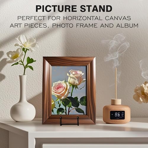 FENYUAN 3 Pack 4 Inch Plate Holders Metal Easels