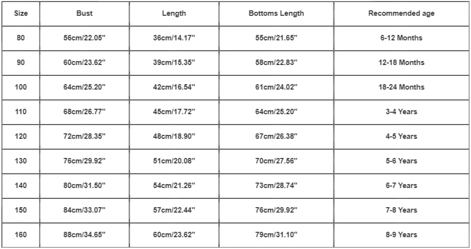 AMIMOJY Toddler Winter Pajamas Set 2PCS