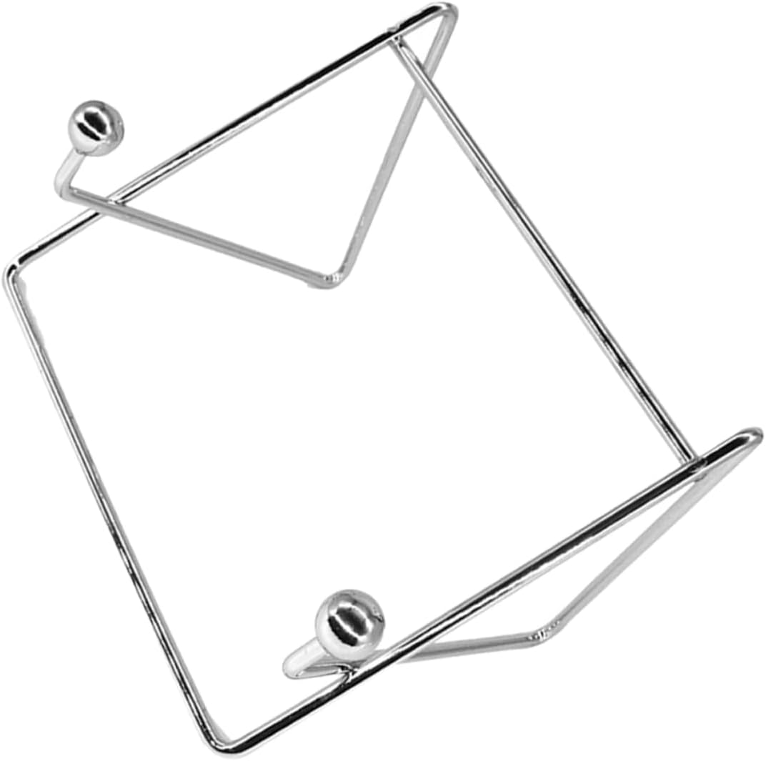 Zerodeko 2pcs Iron Easel Plate Holder Phone Stand