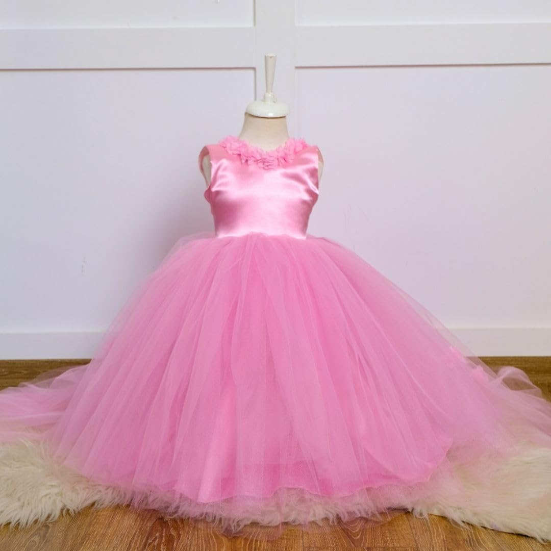 Rebecca Pearl Toddler Flower Girl Dress - Pink 2T