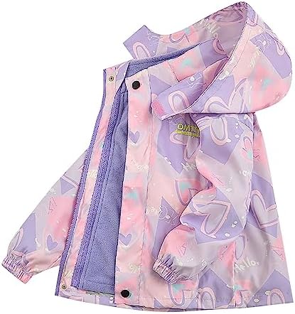 ToddlBy Kids Winter Hooded Zip-Up Jacket for Boys and Girls