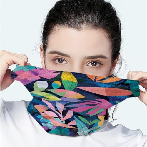 DUOLIFU 3D British Flag Face Scarf Balaclava