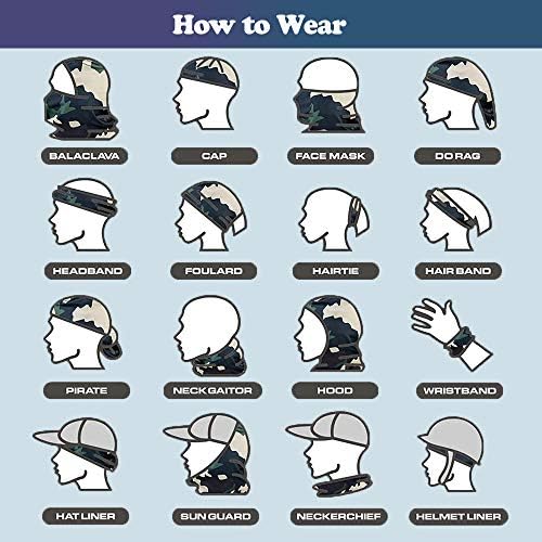 Sidasion Multi-Purpose Neck Gaiter Face Cover