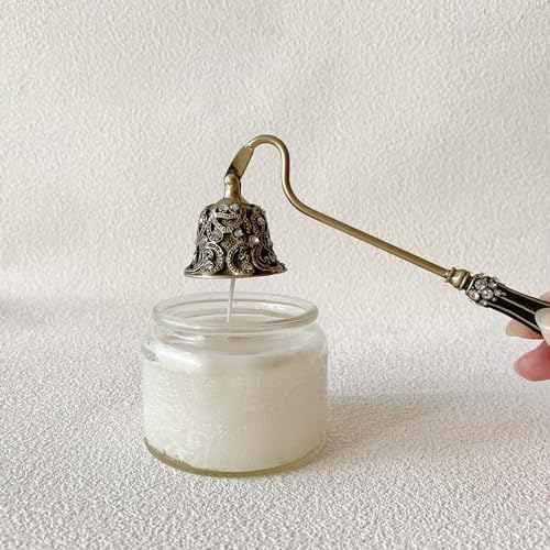 Pasiir Candle Snuffer Decorative Metal Candle Extinguisher Tool
