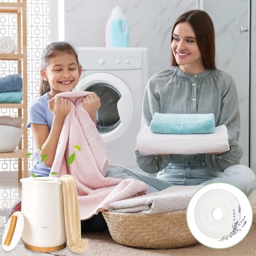 9 Flavors 27 Pcs Towel Warmer Fragrance Disc Replacement