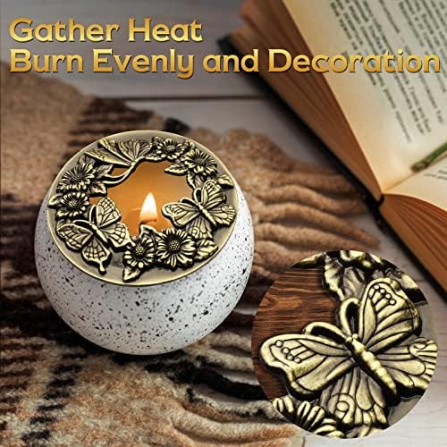 DORAFO 5 in 1 Candle Accessory Set with Gift Box - Bronze
