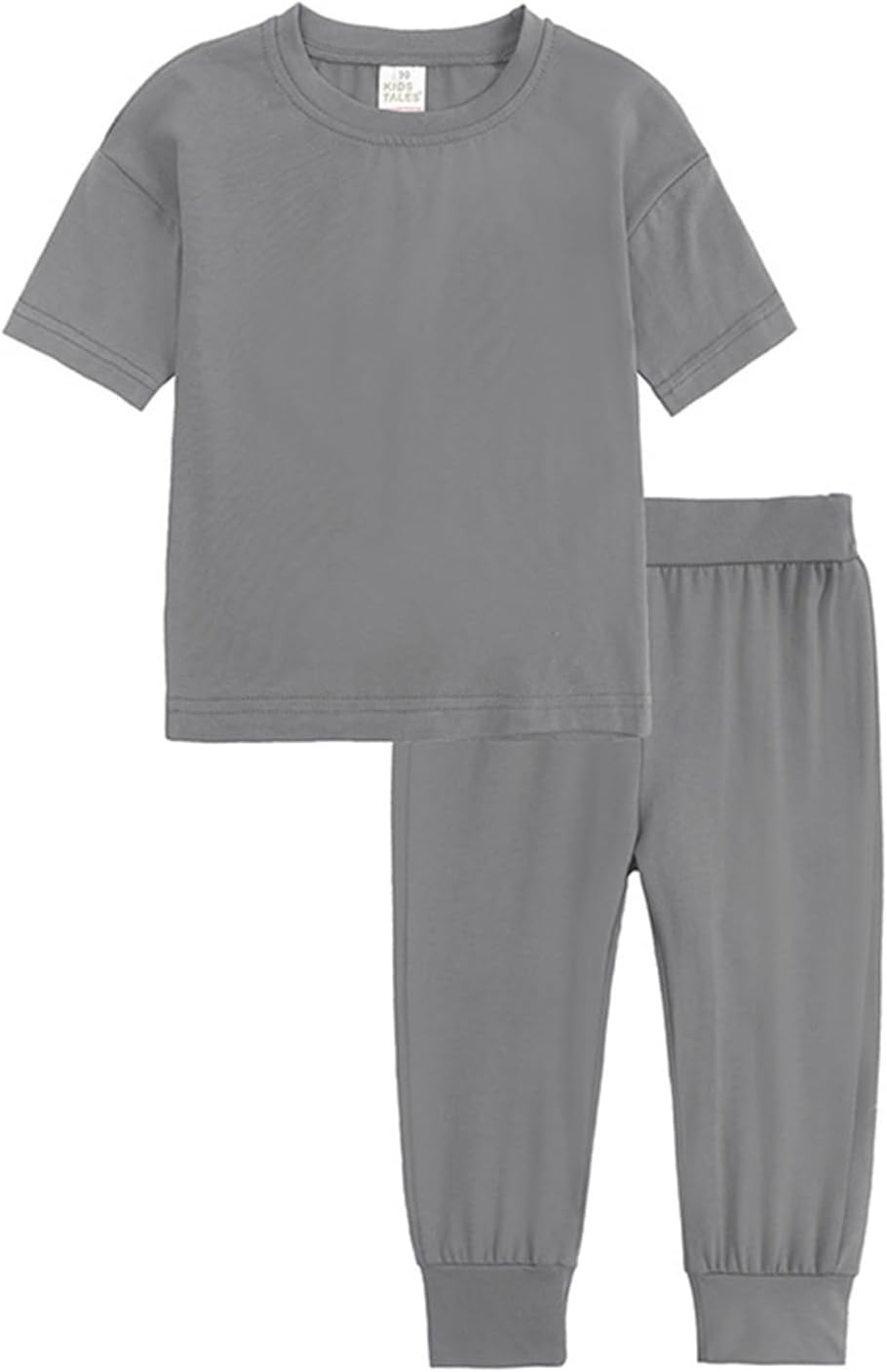 Kids Unisex Pajamas Set 2Pcs Soft Sleepwear