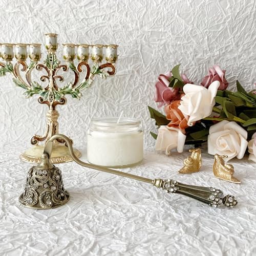 Pasiir Candle Snuffer Decorative Metal Candle Extinguisher Tool