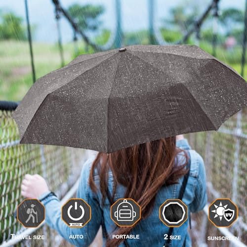 MRTLLOA 42 Inch Windproof Travel Umbrella