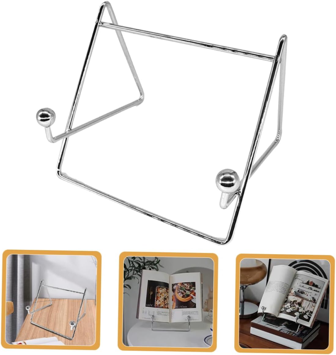 VOSAREA Iron Easel Display Stand for Home Decor