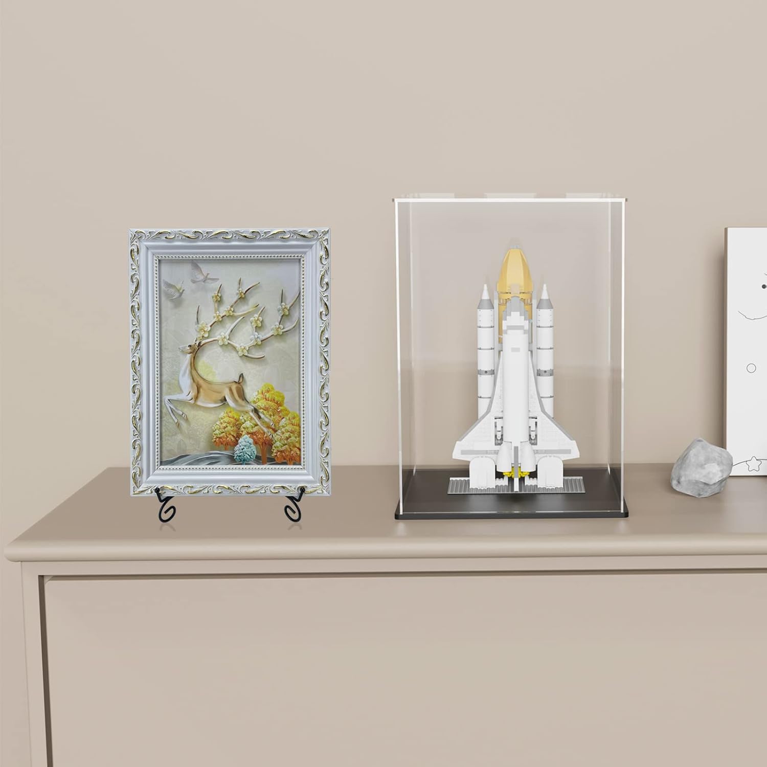 SVENJBB 6 Inch Metal Plate Stand for Display 1