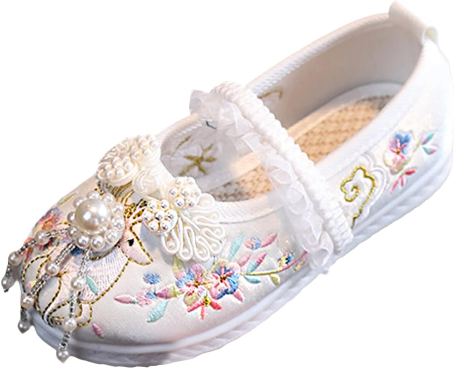EnJoCho Baby Girls Embroidered Sandals 0-18 Months
