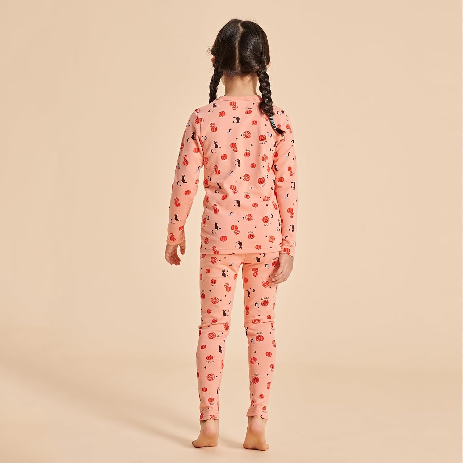 Dorsill Girls Thermal Underwear Set Warm Comfortable Long Johns