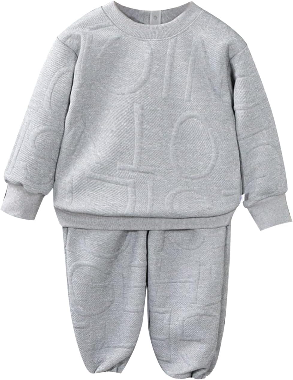 Toddler 3T Girl Fall Letter Print Sweatshirt Set