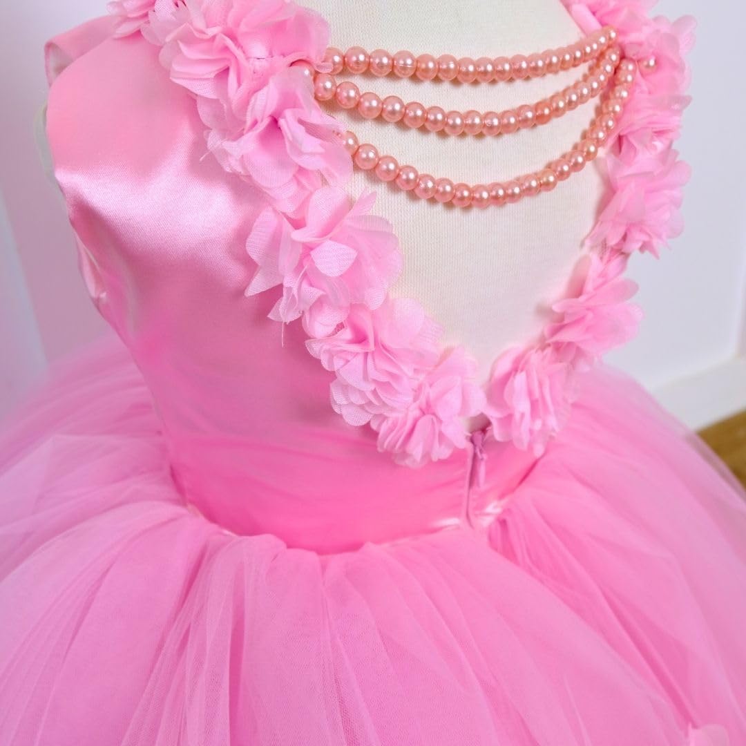 Rebecca Pearl Toddler Flower Girl Dress - Pink 2T