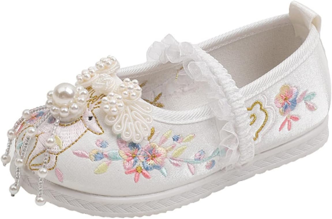 EnJoCho Baby Girls Embroidered Sandals 0-18 Months