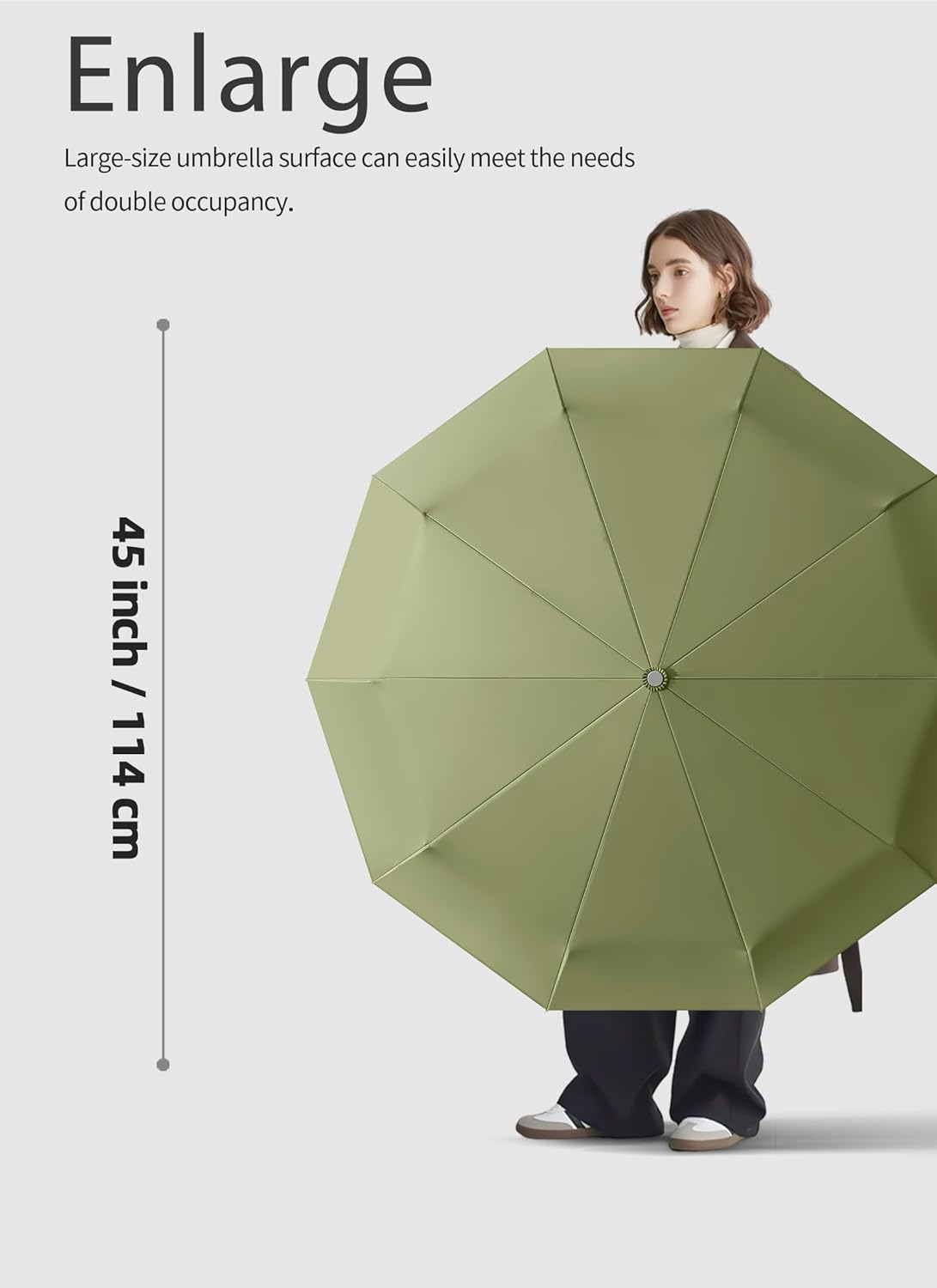 Rain Cats Large 46 Inch Folding Umbrella 1