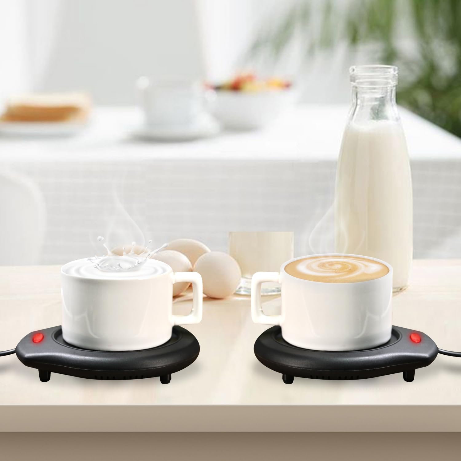 ASAWASA Candle Warmer Plate and Mug Warmer