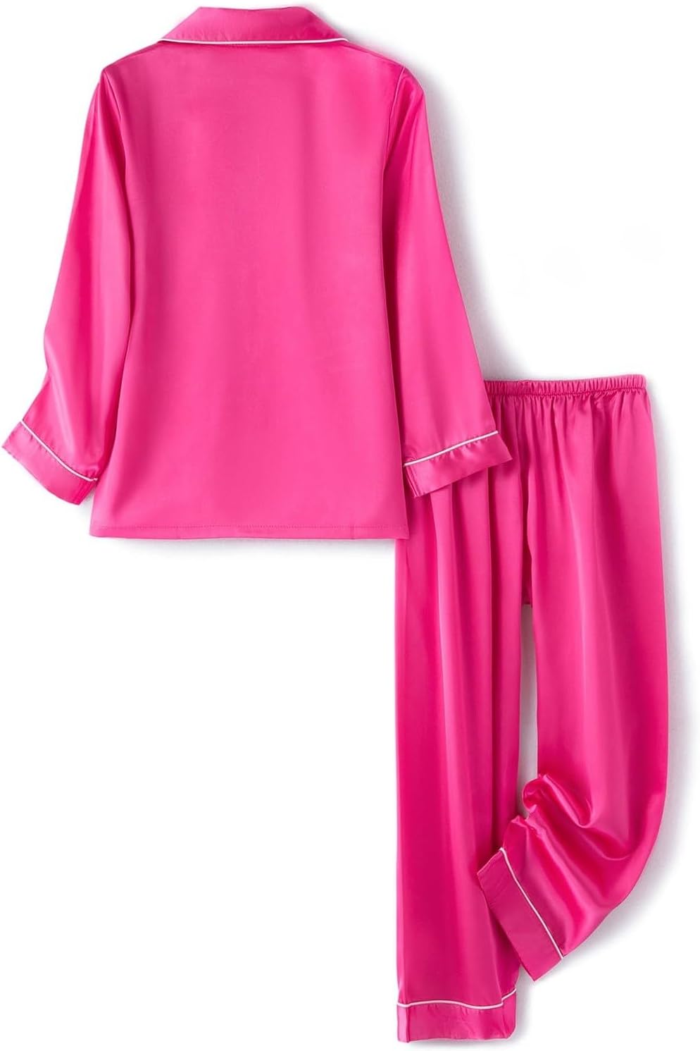 Unisex Toddler Silk Pajama Set for Boy and Girl