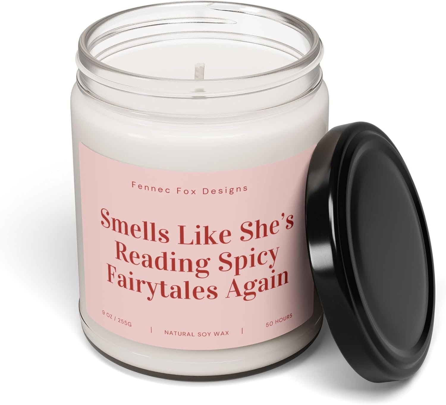 Spicy Fairytale Reader Candle - 9oz Book Lovers Gift