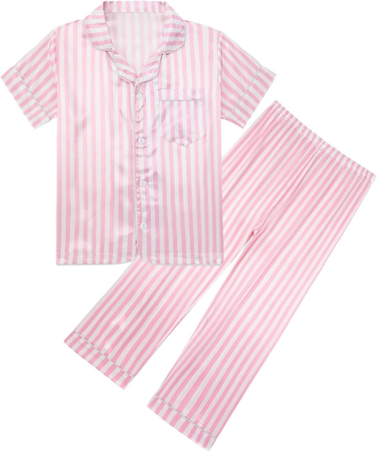 Kids Silk Pajama Set for 4-5 Years Soft and Cozy