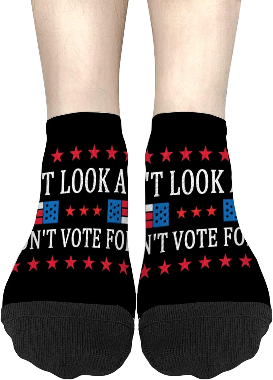 Dont Look At Me I Didnt Vote For Him Mens Casual Socks