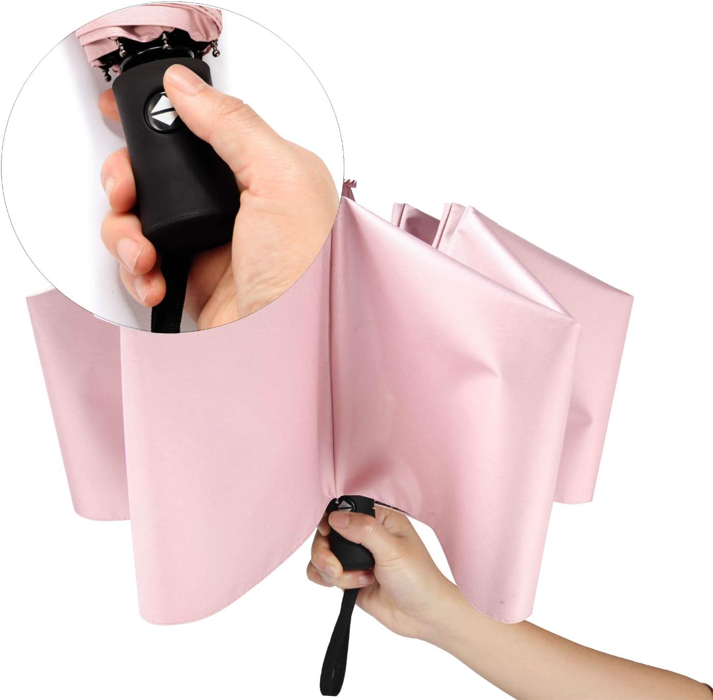 Shinok Compact Folding Sun Umbrella Lightweight Auto Open Close for Women 1
